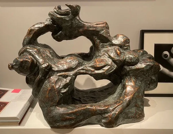 Oeuvre d'André Masson avant patine