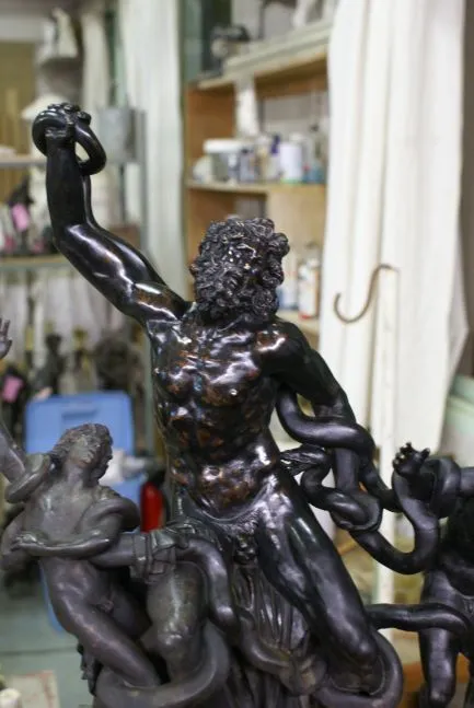 Patine d'après Laocoon - Bronze X