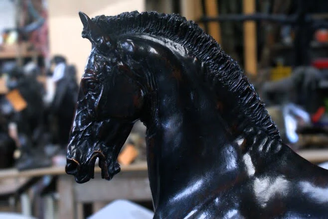 Restauration Cheval et patine XVIIème