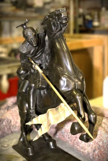 Restauration Habich Ludwig Uhlan